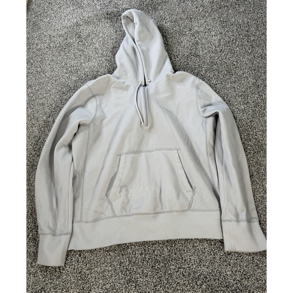 Vintage Y2K Abercrombie & Fitch 1/4 Zip Hoodie Men's Size XL Gray